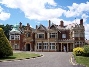 Bletchley Park in Buckinghamshire was the site of the Allied codebreakers in World War 2.